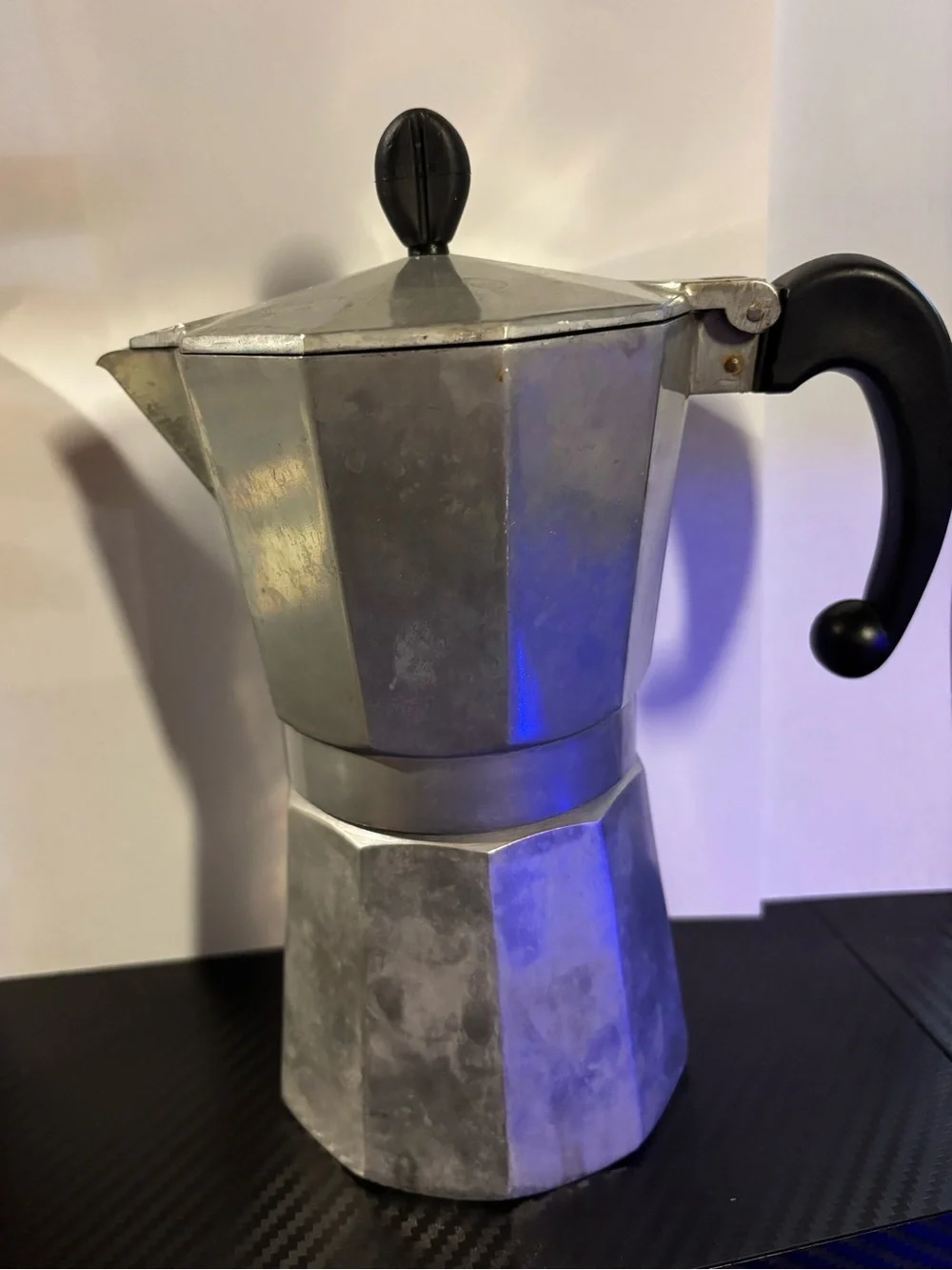One Cup Aluminum Stovetop Moka Pot Coffee Maker